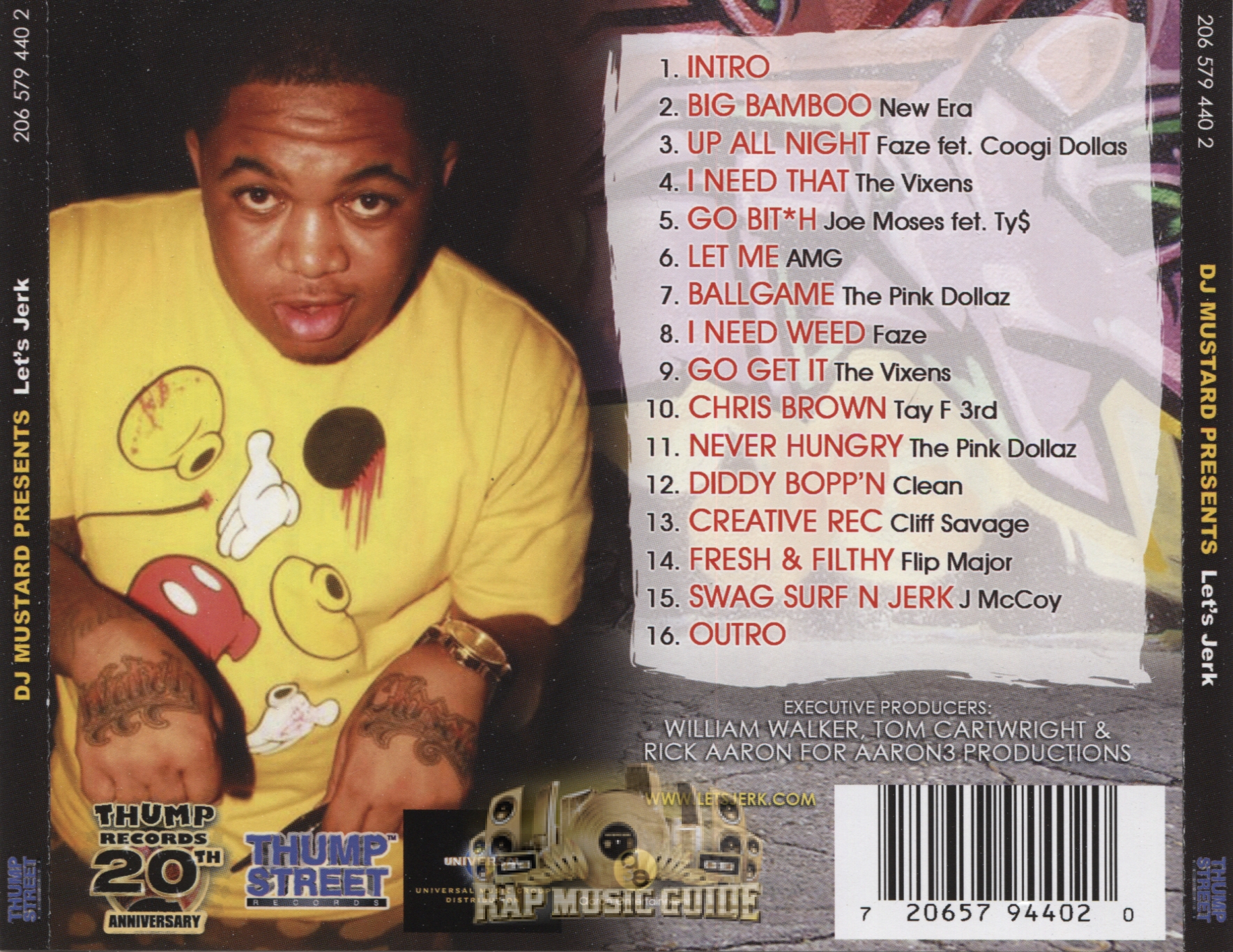 DJ Mustard Let's Jerk CD Rap Music Guide